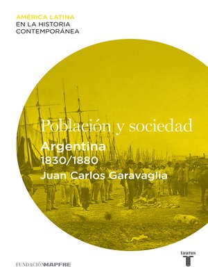 cover image of Población y sociedad. Argentina (1830-1880)